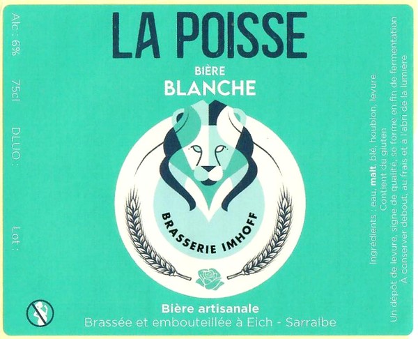 Etiquette BRASSERIE IMHOFF 10