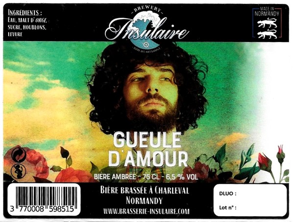 etiquette BRASSERIE INSULAIRE 12