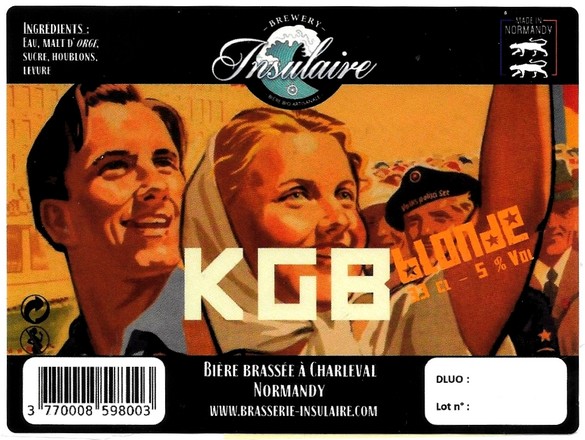 etiquette BRASSERIE INSULAIRE 13