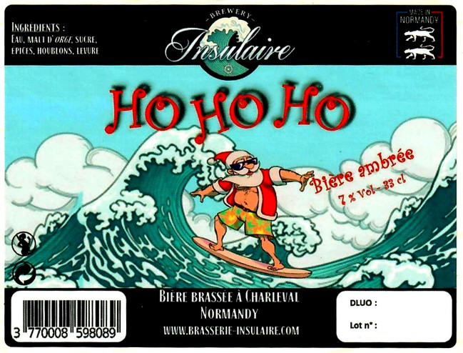 etiquette BRASSERIE INSULAIRE 18