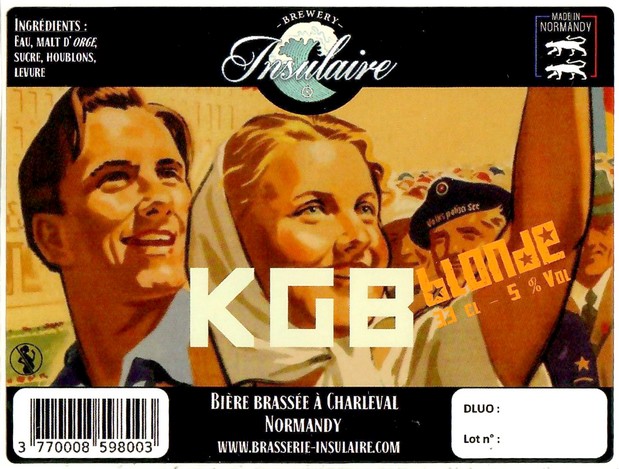 Etiquette BRASSERIE INSULAIRE 27