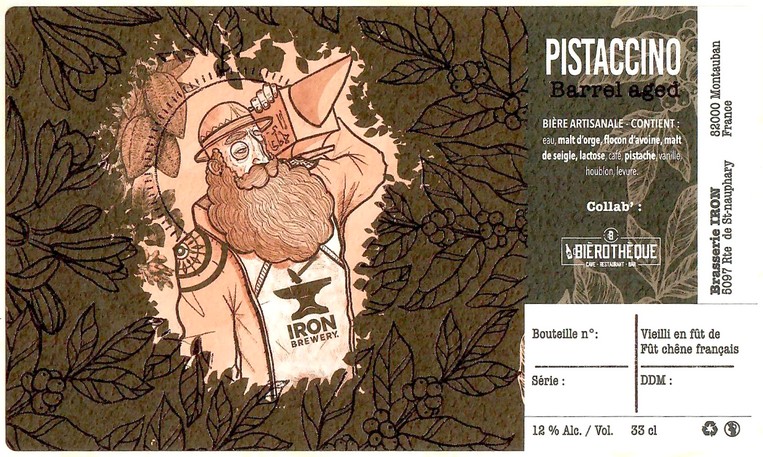 Etiquette BRASSERIE IRON 05