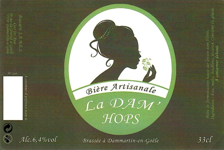 Etiquette BRASSERIE JAMES 03