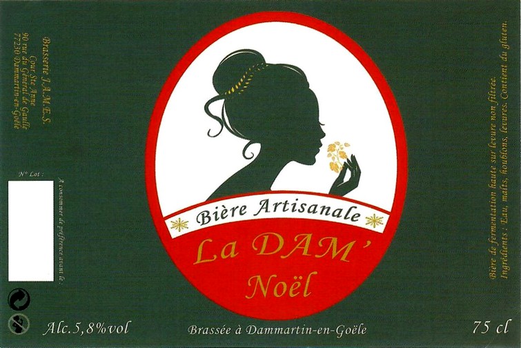 Etiquette BRASSERIE JAMES 05