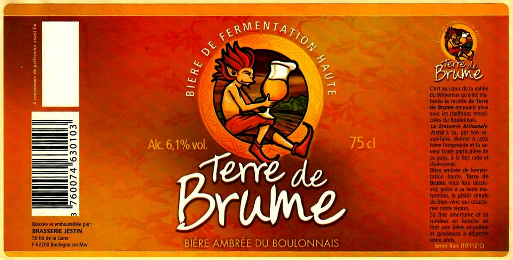 etiquette BRASSERIE JESTIN 02