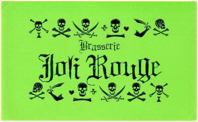 Etiquette BRASSERIE JOLI ROUGE 02