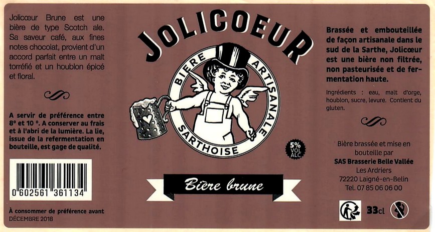Etiquette BRASSERIE JOLICOEUR 04