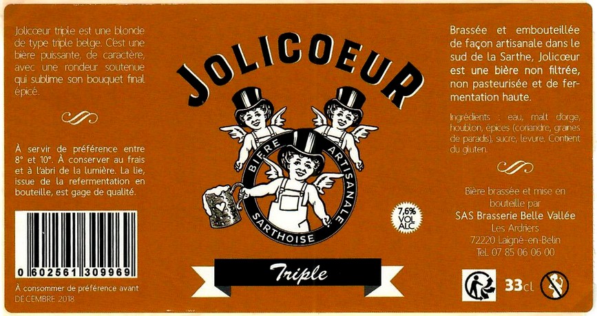 Etiquette BRASSERIE JOLICOEUR 05