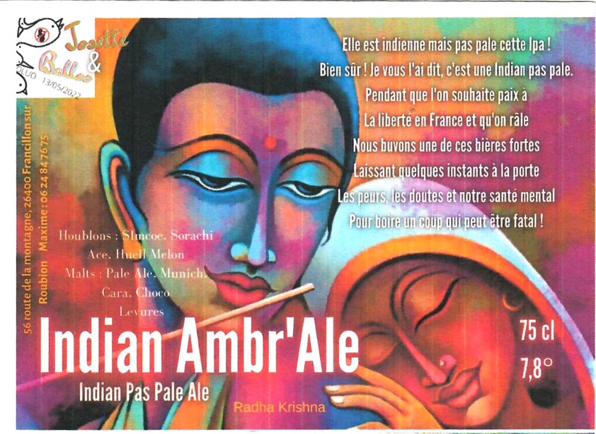 etiquette BRASSERIE JOSETTE ET BALOO 05