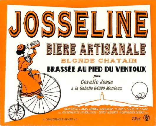 Etiquette BRASSERIE JOSSELINE 03