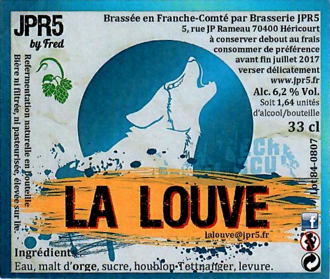 Etiquette BRASSERIE JPR5 03