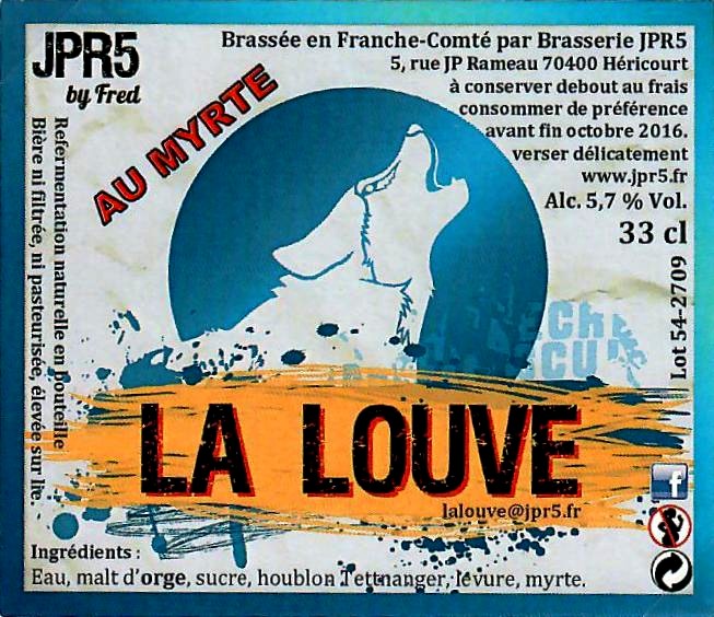 Etiquette BRASSERIE JPR5 04