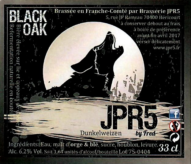 Etiquette BRASSERIE JPR5 09