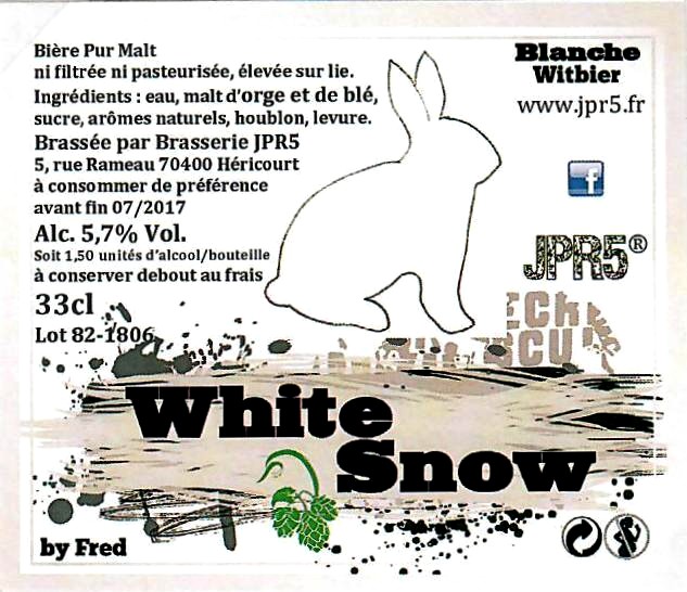 Etiquette BRASSERIE JPR5 14