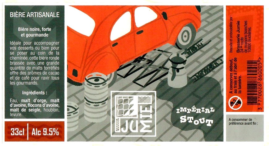 Etiquette BRASSERIE JUMIE 02