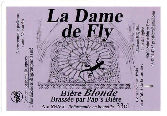 Etiquette BRASSERIE JUQUEL 15