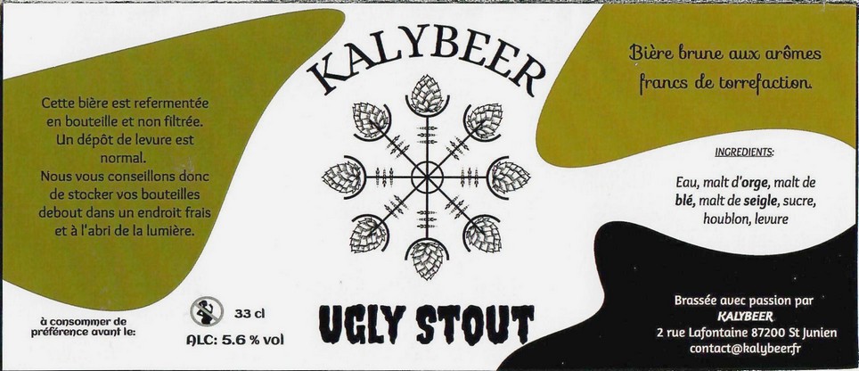 Etiquette BRASSERIE KALYBEER 01