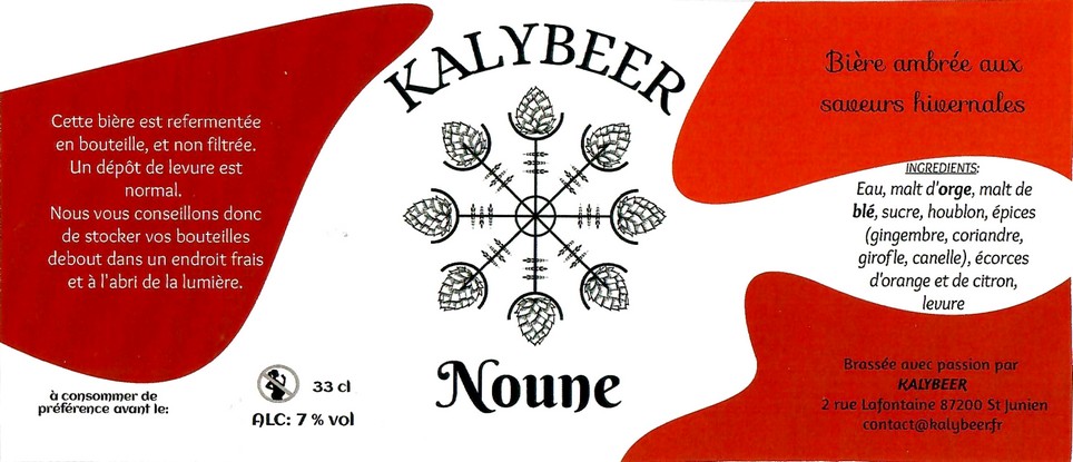 Etiquette BRASSERIE KALYBEER 04