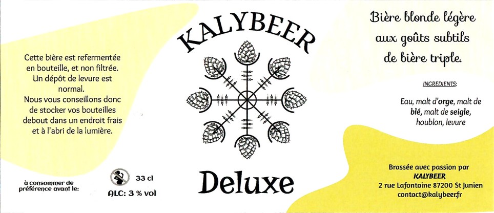 Etiquette BRASSERIE KALYBEER 05