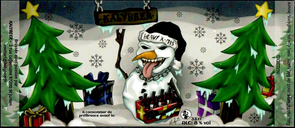 Etiquette BRASSERIE KALYBEER 07