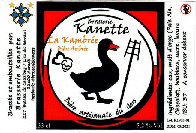 etiquette BRASSERIE KANETTE 03