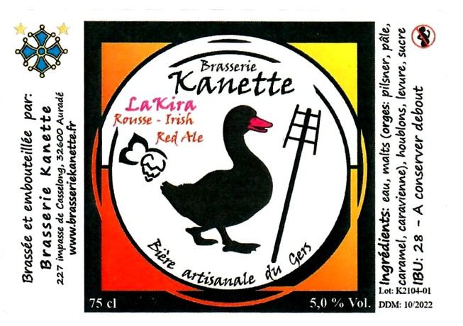 etiquette BRASSERIE KANETTE 06