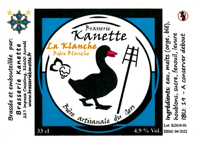 etiquette BRASSERIE KANETTE 08