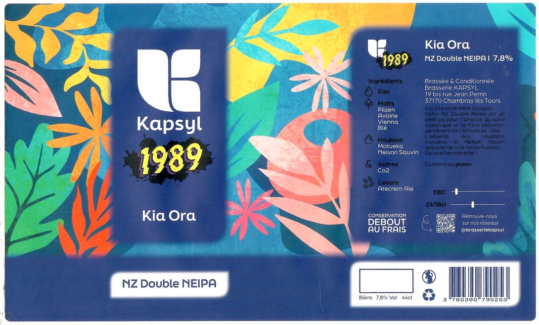 Etiquette BRASSERIE KAPSYL 06