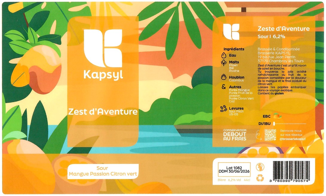 Etiquette BRASSERIE KAPSYL 08