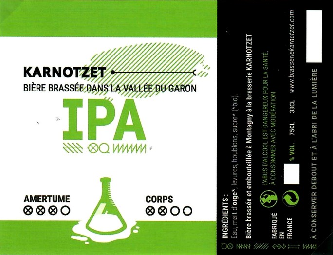 etiquette BRASSERIE KARNOTZET 03