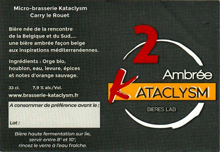 etiquette BRASSERIE KATACLYSM 02