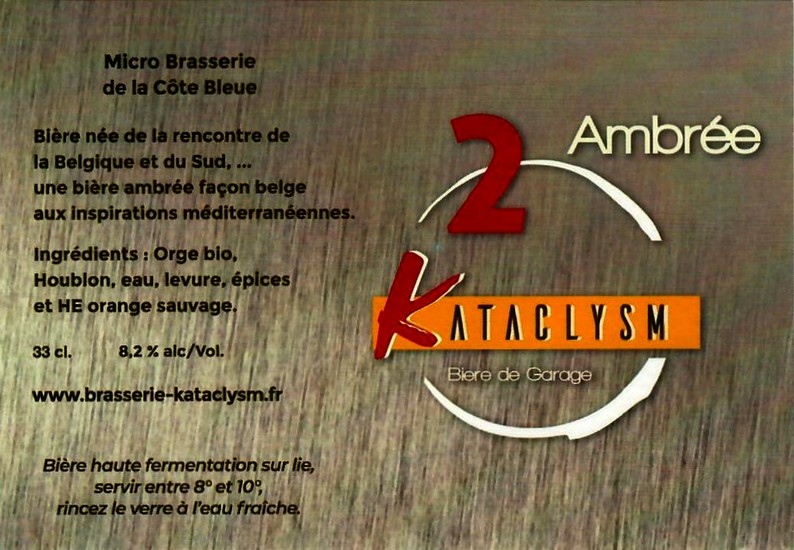 etiquette BRASSERIE KATACLYSM 06