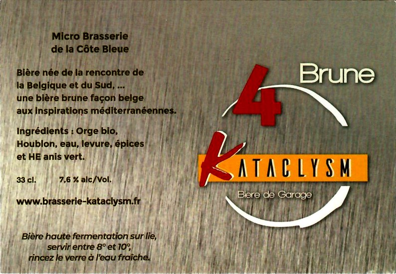 etiquette BRASSERIE KATACLYSM 07