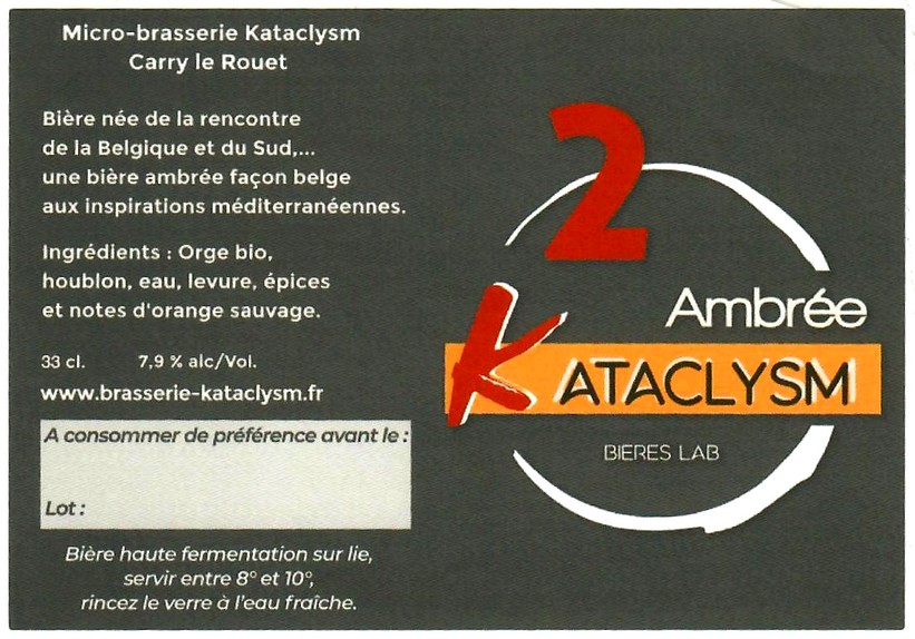 etiquette BRASSERIE KATACLYSM 09