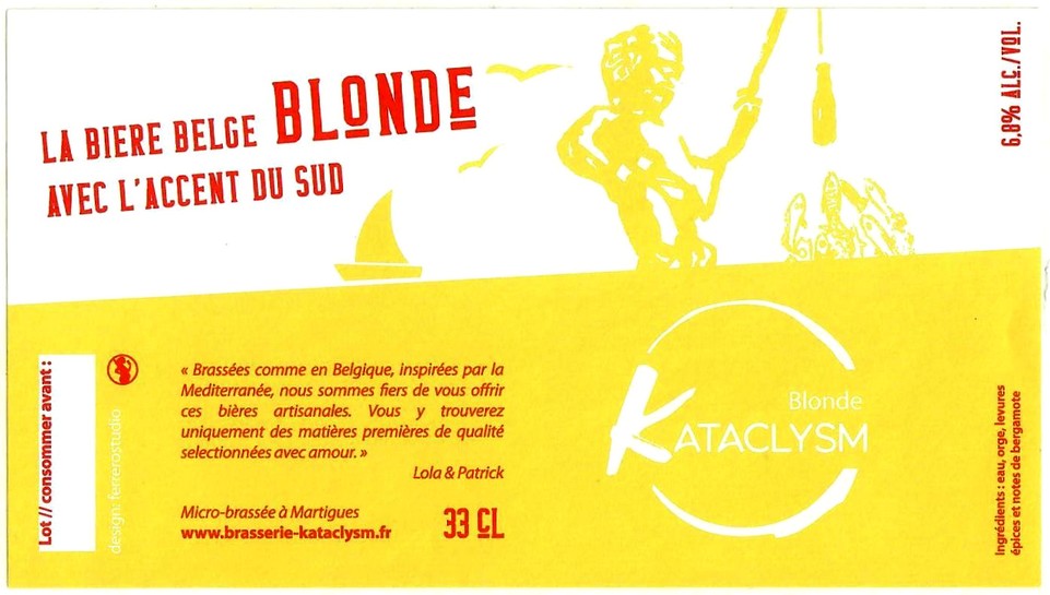 Etiquette BRASSERIE KATACLYSM 13