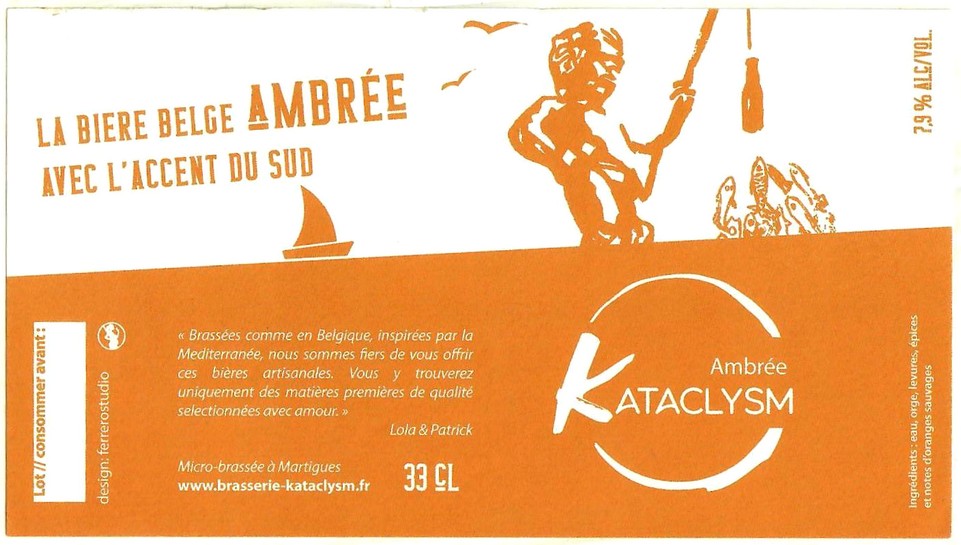 Etiquette BRASSERIE KATACLYSM 18