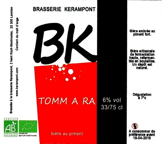 etiquette BRASSERIE KERAMPONT 06