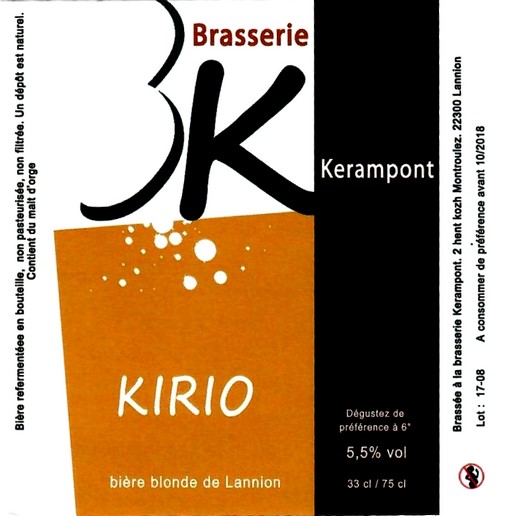 etiquette BRASSERIE KERAMPONT 10