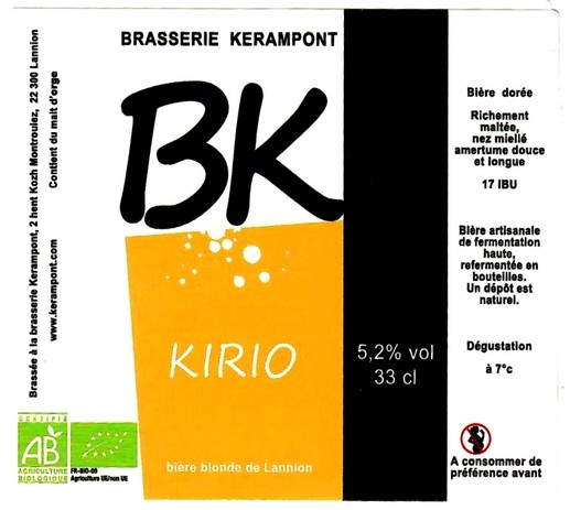 etiquette BRASSERIE KERAMPONT 13