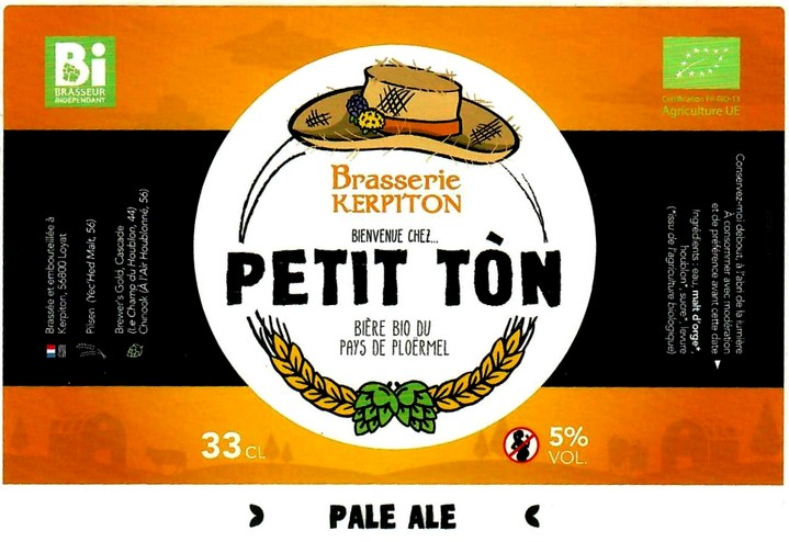 Etiquette BRASSERIE KERPITON 07