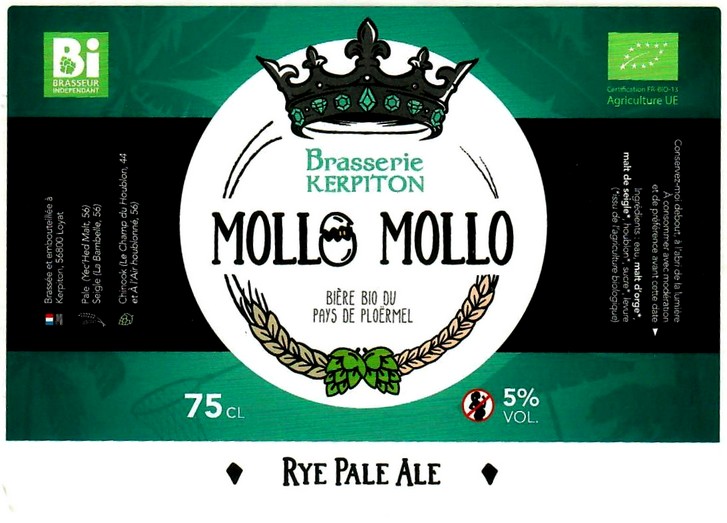 Etiquette BRASSERIE KERPITON 09