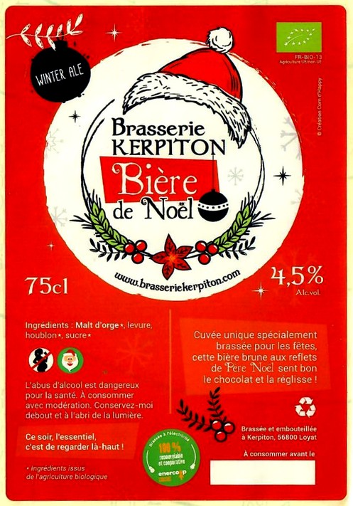 Etiquette BRASSERIE KERPITON 14