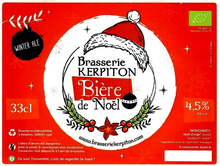 Etiquette BRASSERIE KERPITON 16