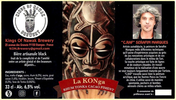 Etiquette BRASSERIE KINGS OF NAWAK 05