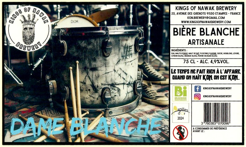 Etiquette BRASSERIE KINGS OF NAWAK 26