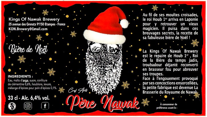 Etiquette BRASSERIE KINGS OF NAWAK 27