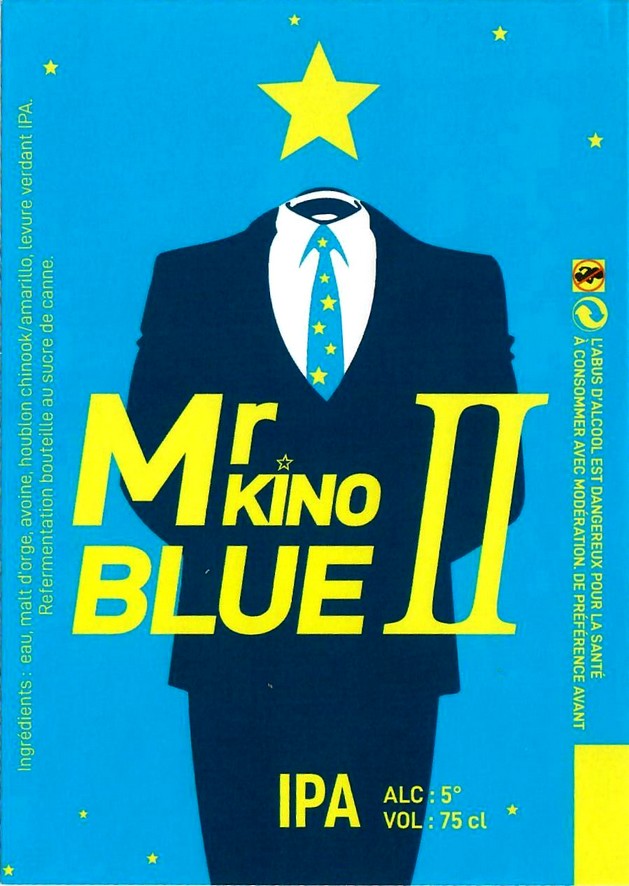 Etiquette BRASSERIE KINOBEER 01