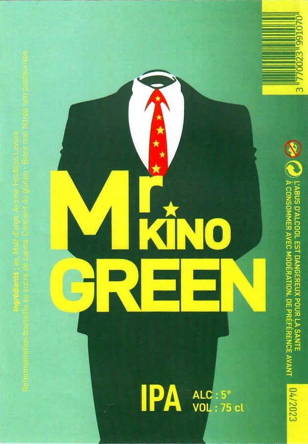 Etiquette BRASSERIIE KINOBEER 05