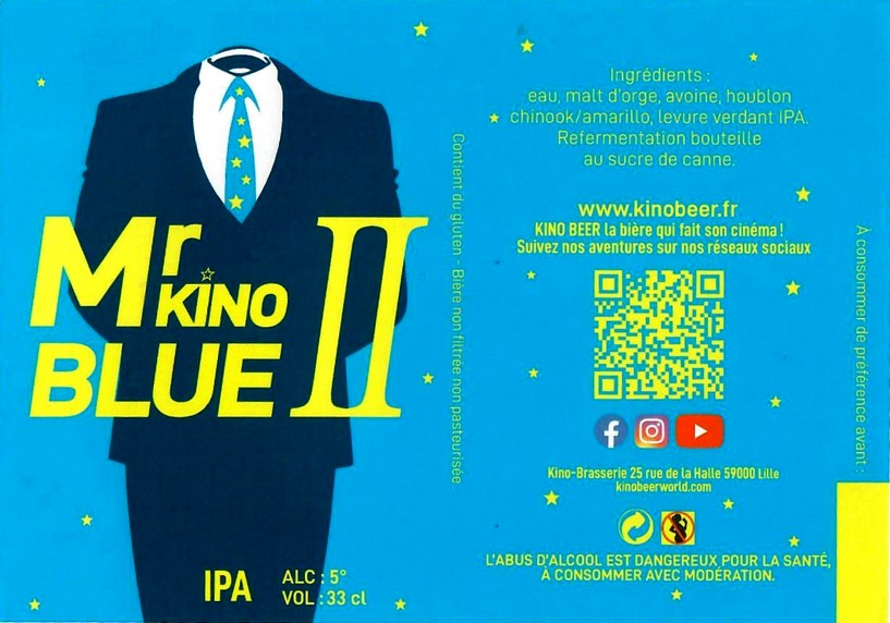 Etiquette BRASSERIIE KINOBEER 07