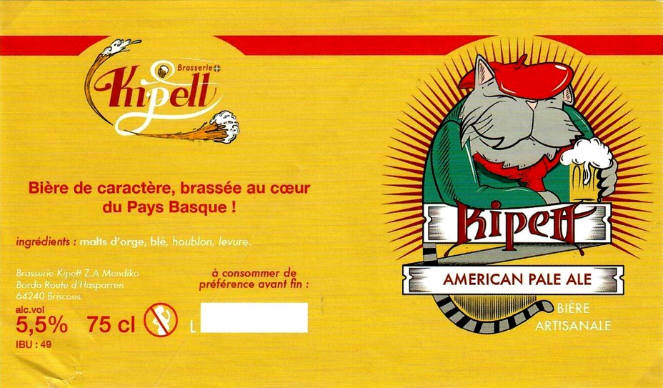 etiquette BRASSERIE KIPETT 04